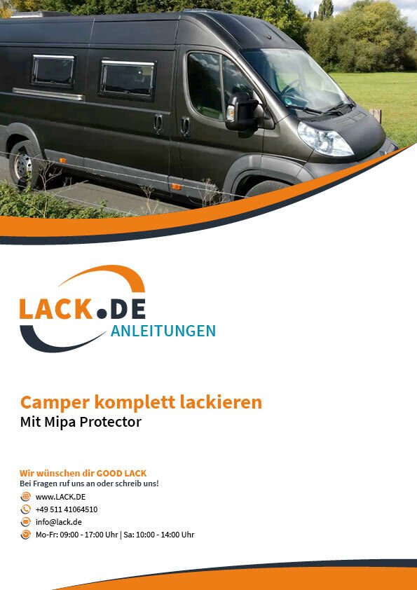 PDF-Anleitung: Autolack am Wohnmobil lackieren