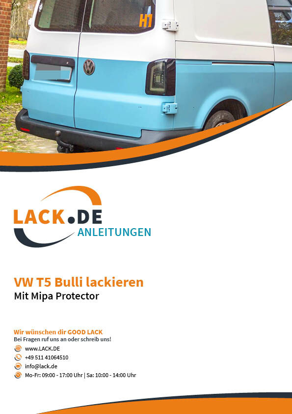 PDF-Anleitung: Protector lackieren mit Lackierpistole