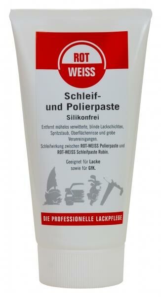 ROTWEISS Schleif- und Polierpaste 150 ml