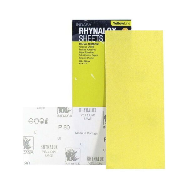 Indasa Rhynalox Schleifpapier Bogen Rutscher 115  x 280 mm, P40 - P240