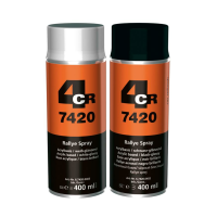 4CR 7420 Rallye Spray 400 ml schwarz glänzend