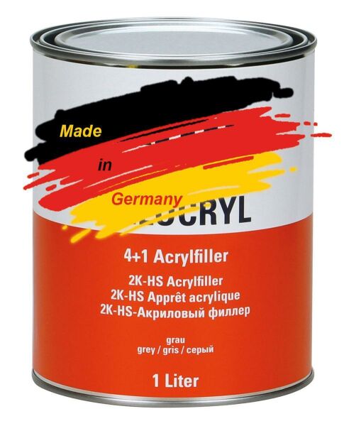 Acrylfiller deutsche Qualität 4+1 grau