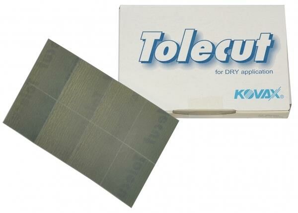 Kovax Tolecut Black 1 Blatt ungelocht P3000 29 x 35 mm