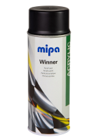 MIPA Winner Acryl-Lack 400 ml  schwarz matt