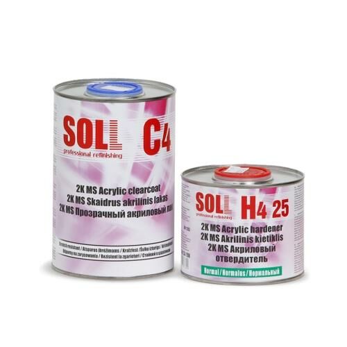 SOLL C4 2K MS Klarlack SET 21  -  1,5 L  mit Härter normal