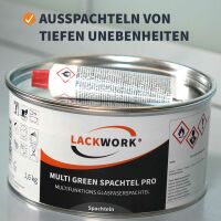 LACKWORK Multi Green Spachtel Pro Multifunktions...