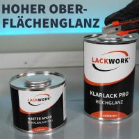 LACKWORK Klarlack Pro Hochglanz 1,5 L Set