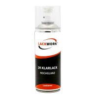 LACKWORK 2K Klarlack Hochglanz Sprühdose 400 ml