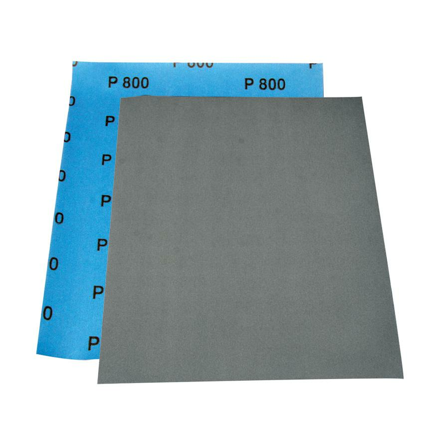 100x P800 Indasa Nass Schleifpapier Bogen 230 x 280 mm Wasserfest 